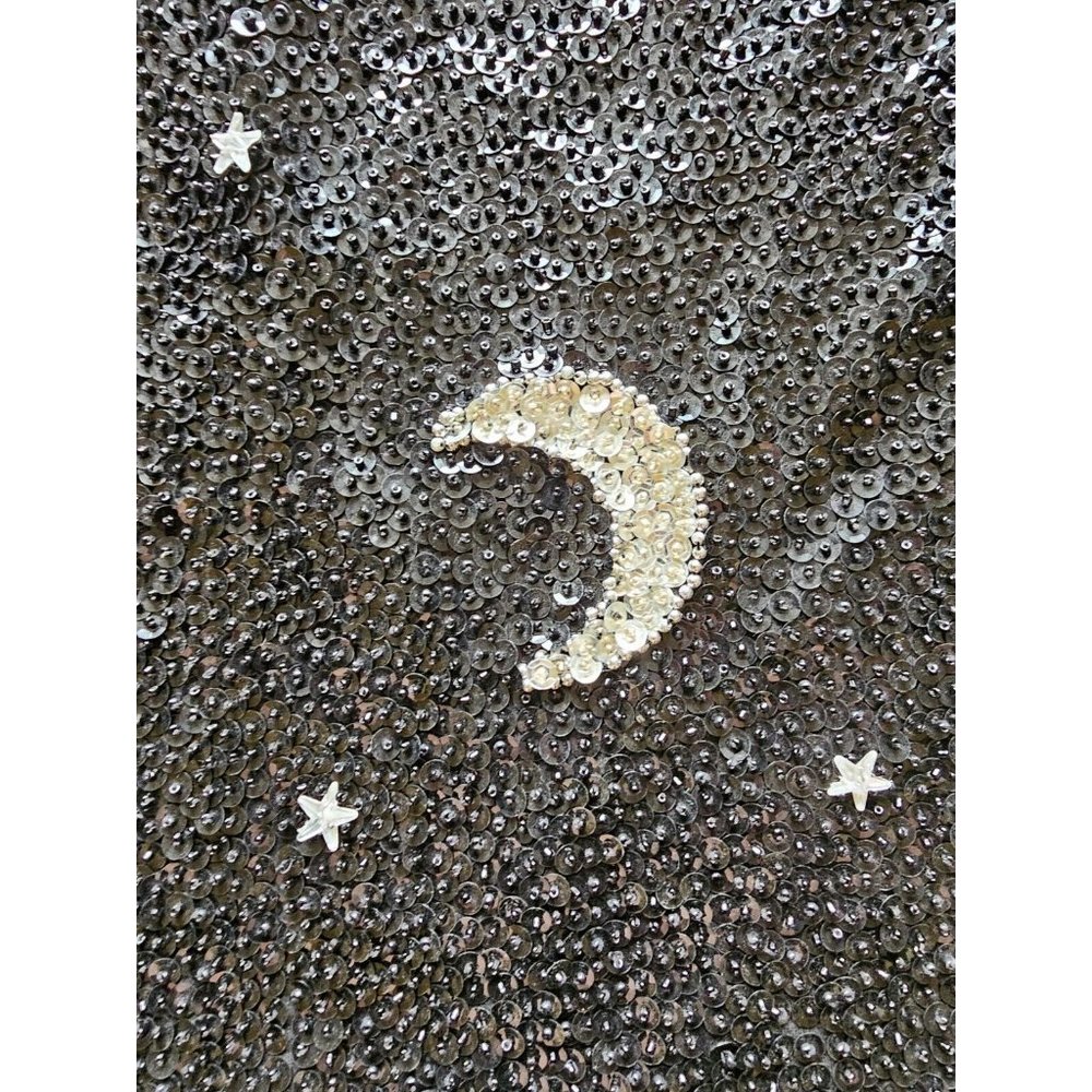 Little Attitudes by Debra Green Hand-Beaded Sequin A-Line Dress, Pageant SZ 7 - Picture 3 of 16